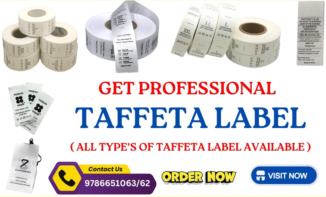 Taffeta Label